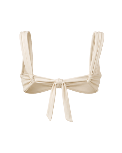 Embellished Vista // Pearl | Bikini Top
