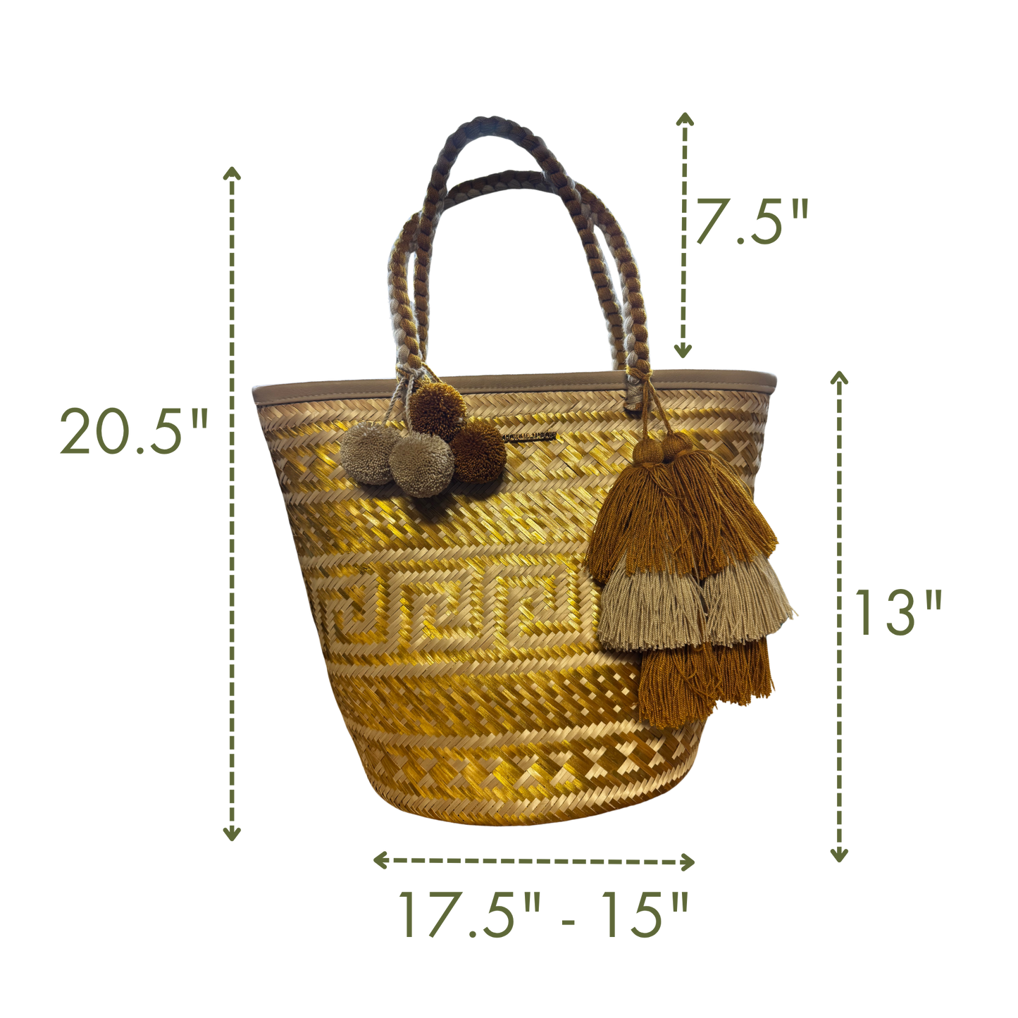 Bolso Palma // Dorado