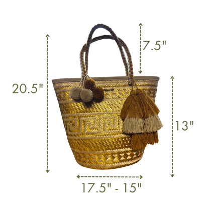 Bolso Palma // Dorado